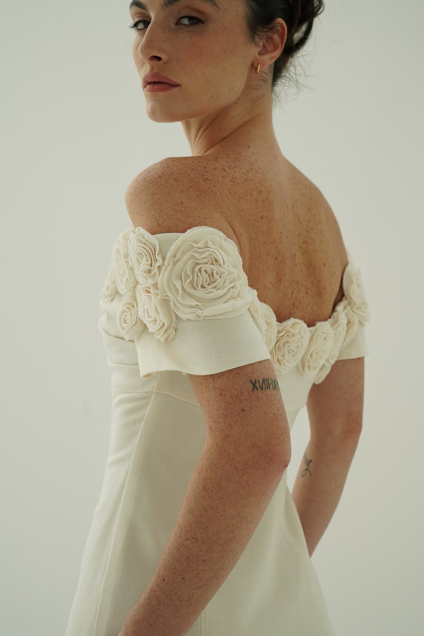 Yas Off-Shoulder Mini Dress