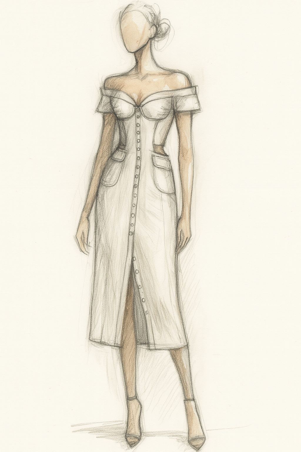 Darband Trench Dress