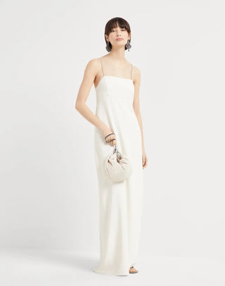 Maryanaz Wool-Silk Midi Dress