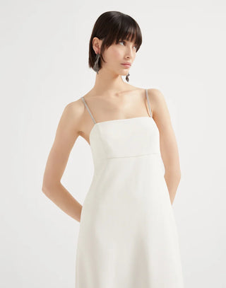 Maryanaz Wool-Silk Midi Dress