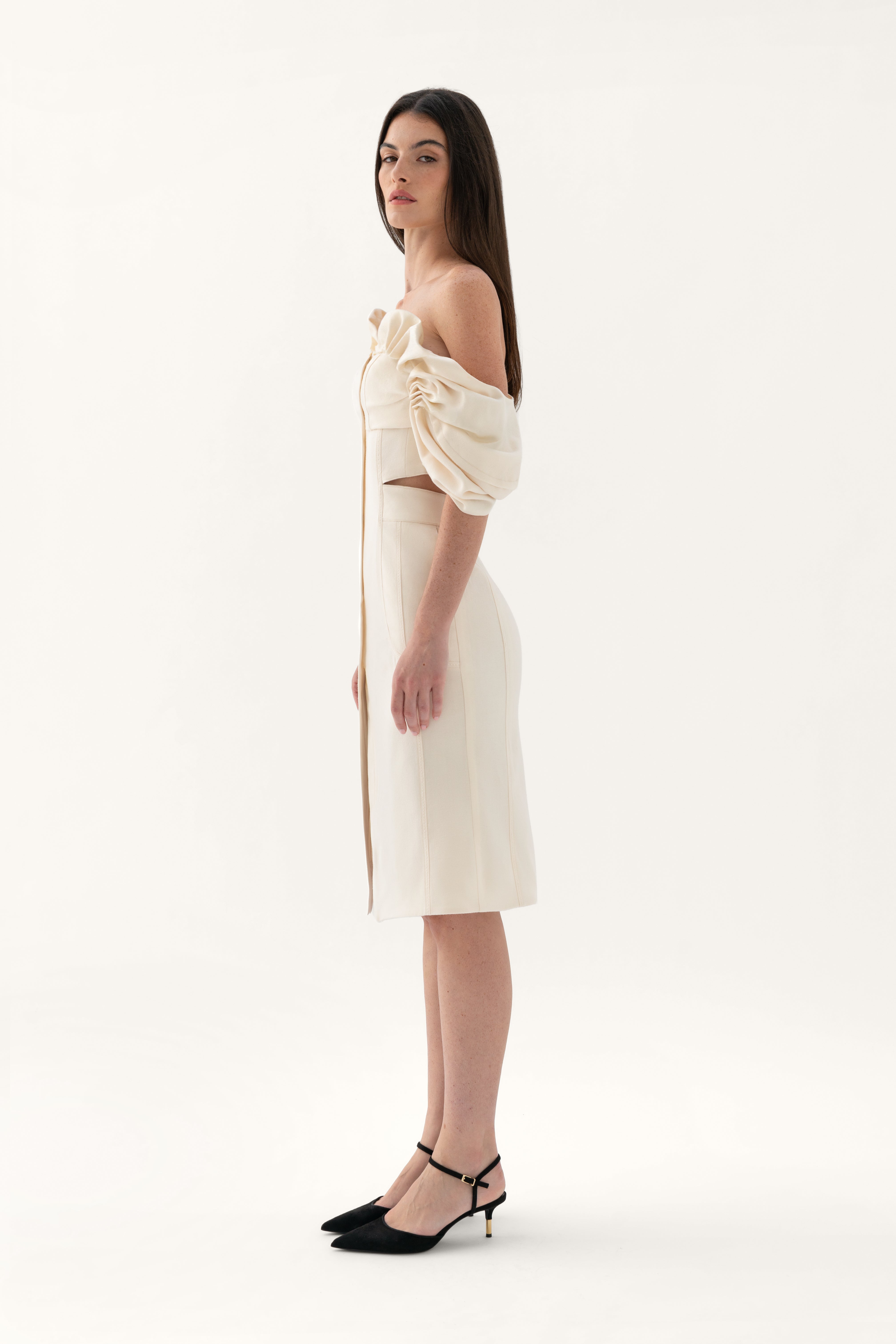 Darband Cut-out Dress