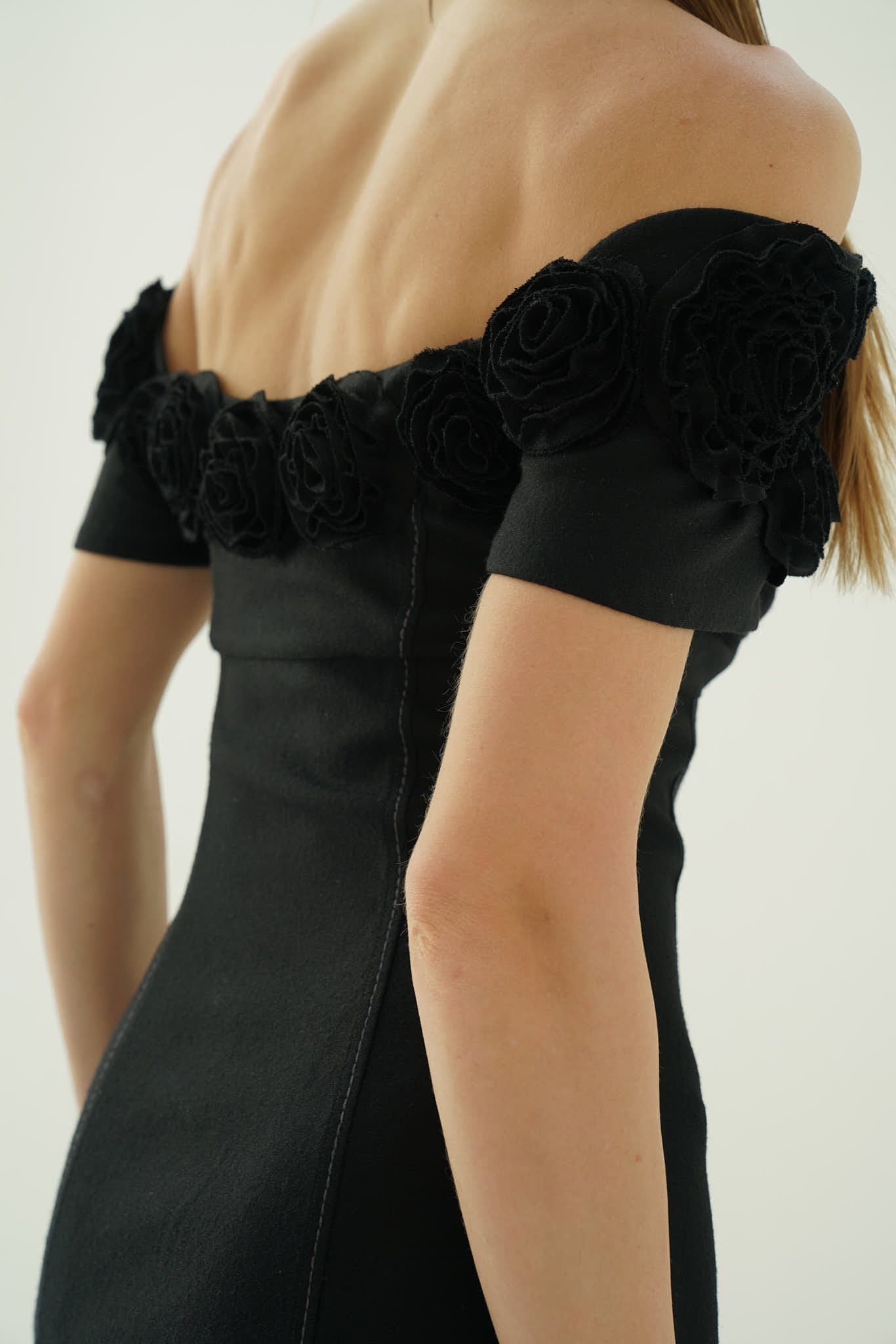 Yas Off-Shoulder Mini Dress