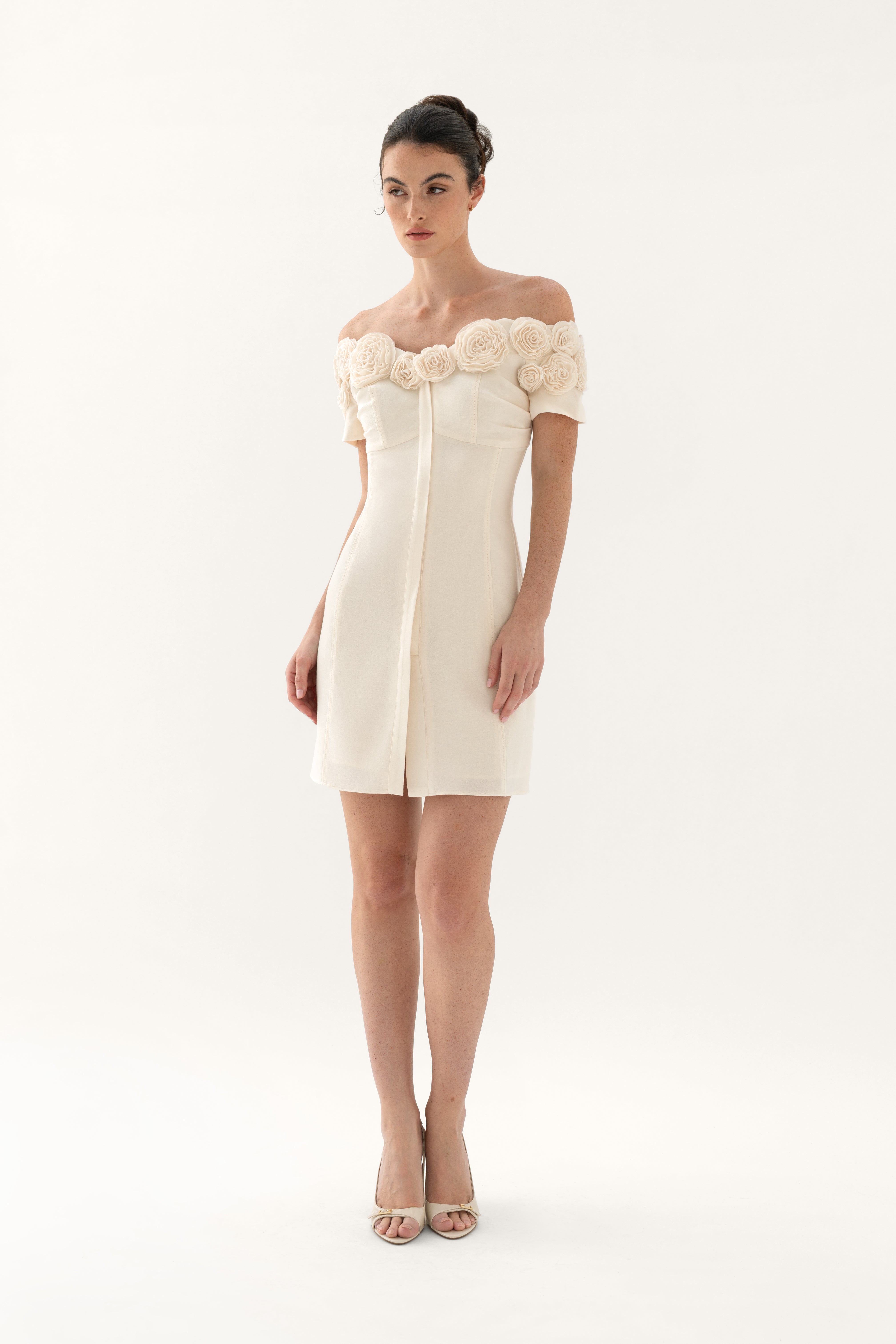 Floral Off the Shoulder Dress | Yas Mini Dress – Maryanaz