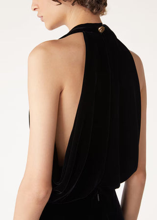 Maryanaz Exquisitely Plush Wool Midi Dress